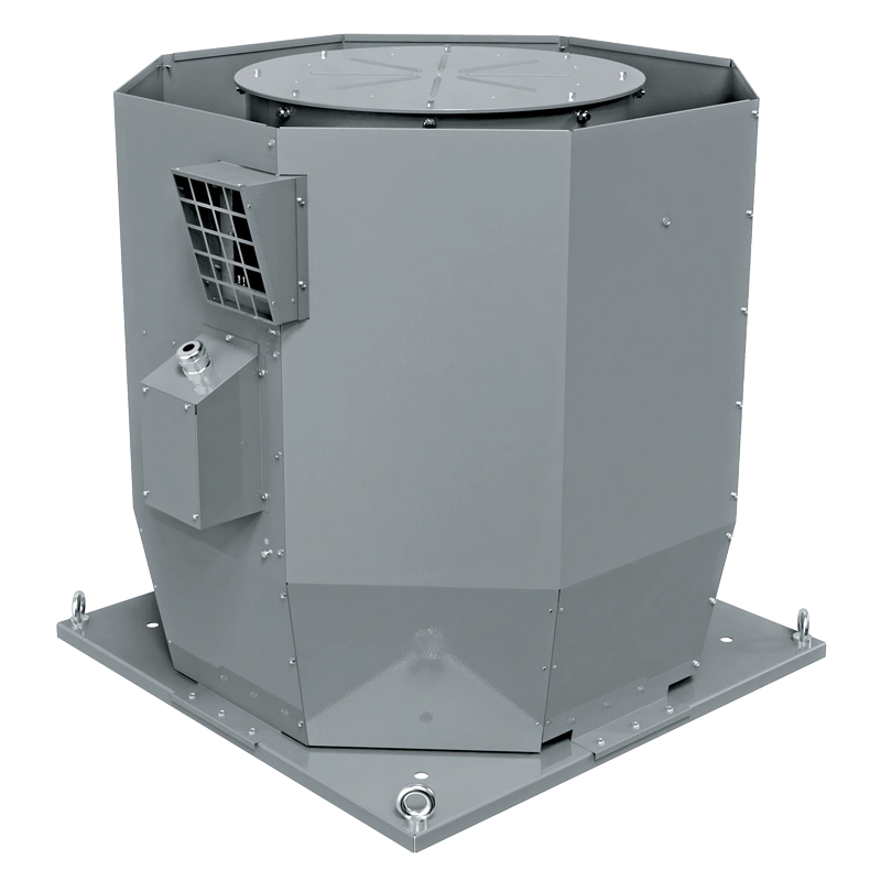 Takfläkt för brandgasapplikationer