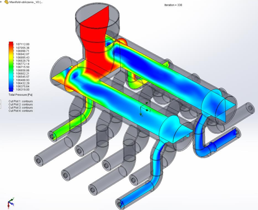 Axialfläkt för industri